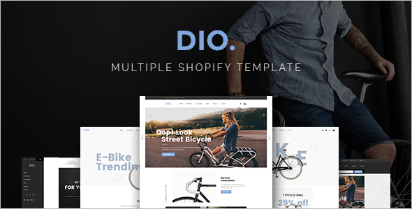 Responsive Dio WordPress Theme