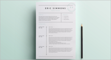 Resume Design Templates