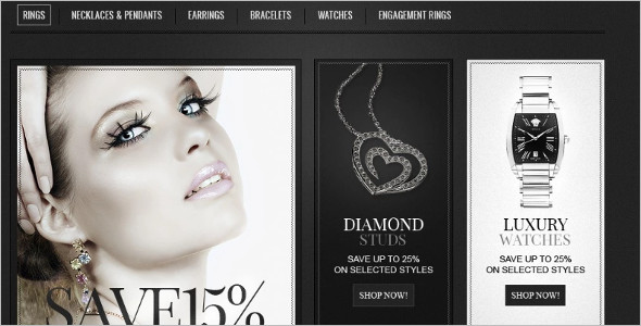 Silver Jewelry ZenCart Theme
