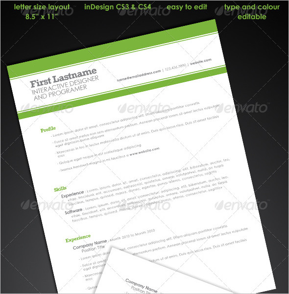 Simple Student Resume Template