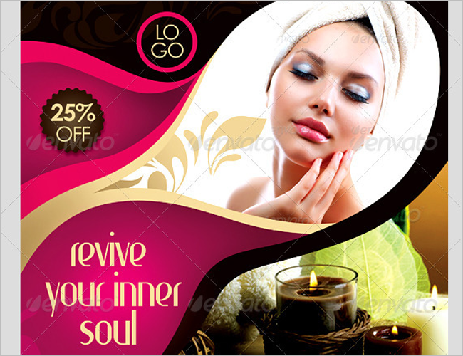 Spa Business Promotion Flyer Designs