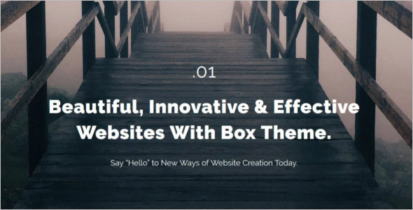 Stock Photo Website Template