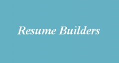 13+ Resume Builders Free Word, PDF, Formats