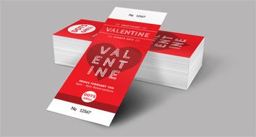 Dinner Ticket Templates