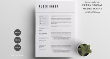 Resume Format Templates