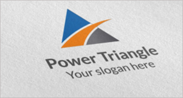 Power Triangle Logo Templates