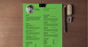 Resume Templates PSD