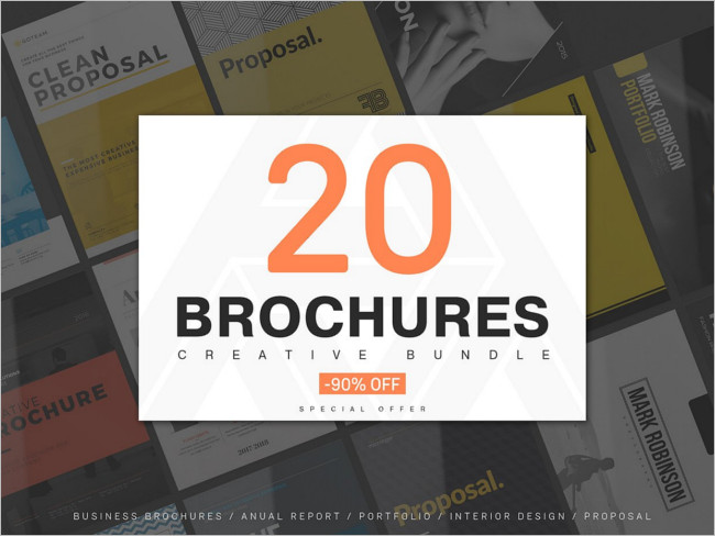Creative Responsive Brochures Mega Bundle