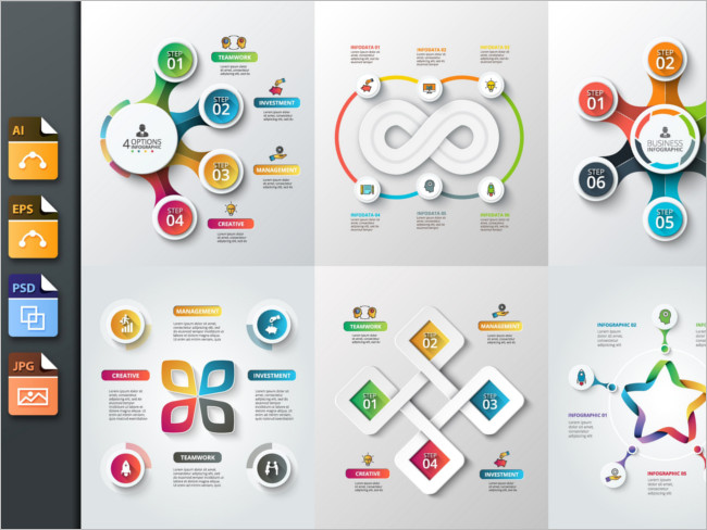 Diagrams Infographic Brochure