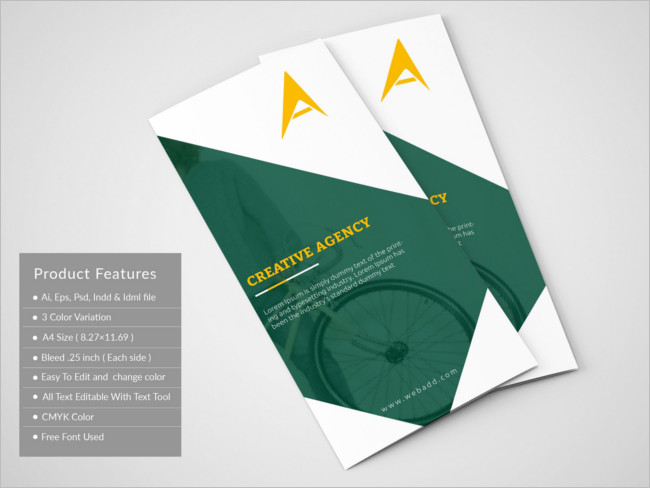 Creative Agency Trifold Brochure