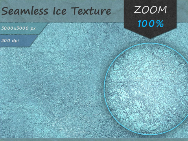 Ice Rain Seamless Texture