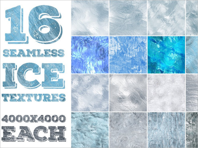 Seamless Ice Textures