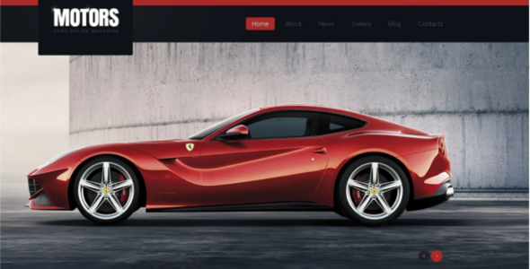 Automobile Racing Joomla Template