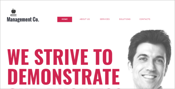 Business Education Blog Template