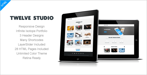 Business Studio Website Template