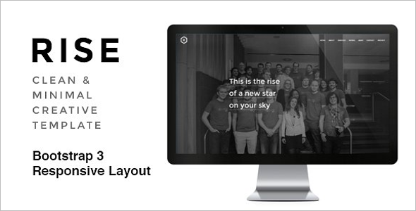 Clean Bootstrape Portfilio Template