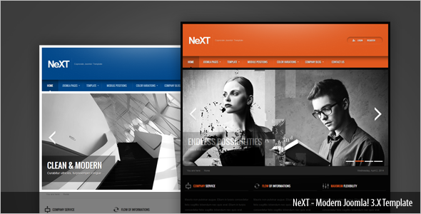Clean Publisher Joomla Template