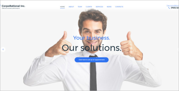 CorpoRational It WordPress template