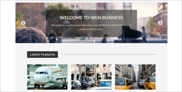 Corporate WordPress Template-Free
