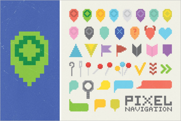 Creative Pixel Art Template