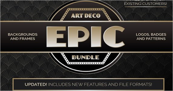 Deco Graphics Game Design Assets Template