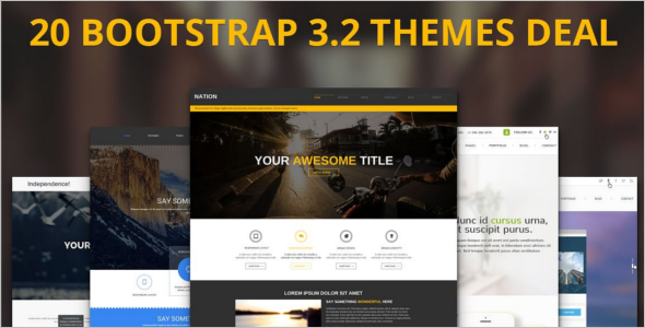 Download Portfilio Bootstrap Template