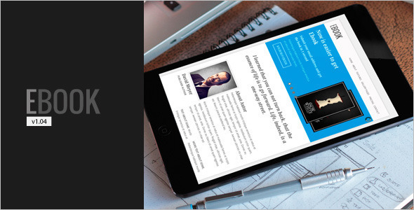 Ebook Css3 Landing Pag Template