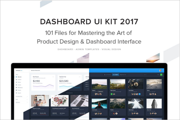 Elegant Dashboard UI Kit