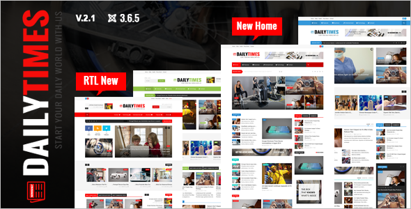 Elegant News Joomla Template