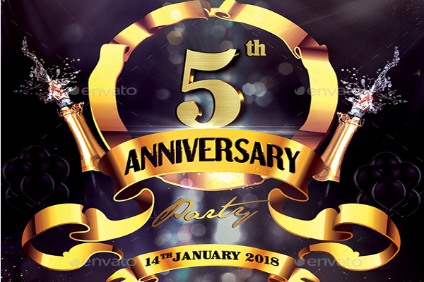 Elegant Nightclub Celebration Flyer