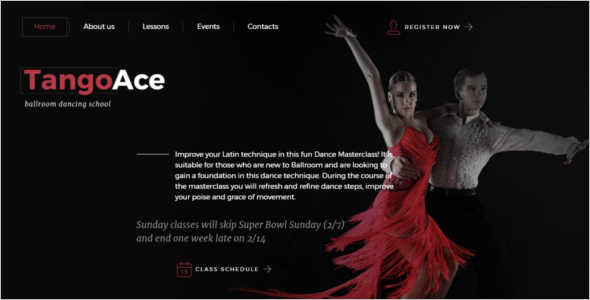 Elegant Studio Website Template