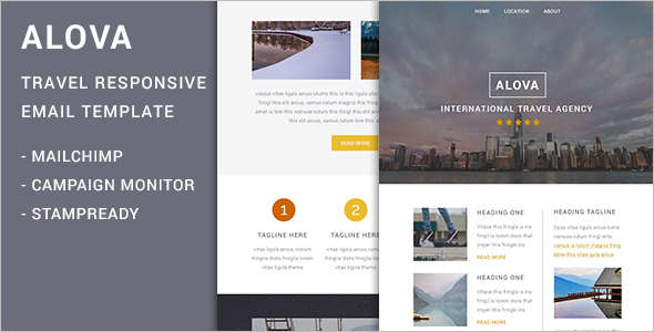 Elegant Travel Email Template