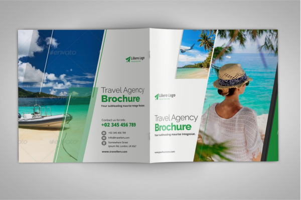 Enticing Tourism Square Brochure