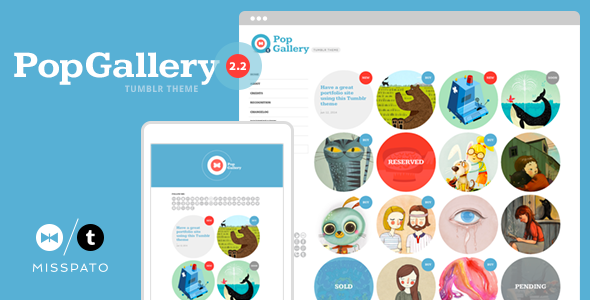 Gallery Photography Tumblr Theme