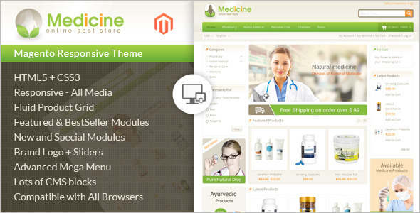 Health & Beauty Equipment Magento Template