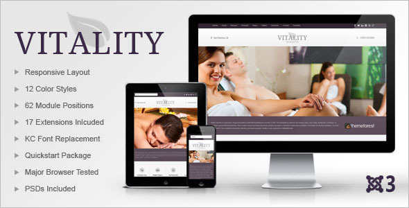 Health & Beauty Publisher Joomla Template