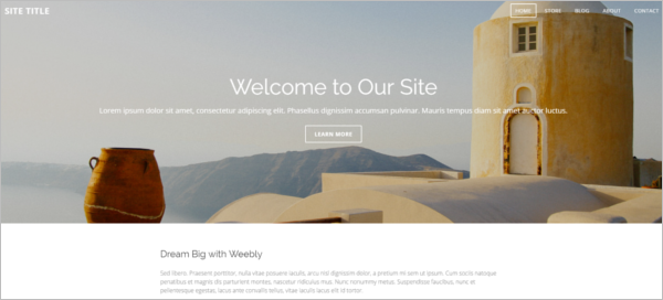 Journal Weebly Theme