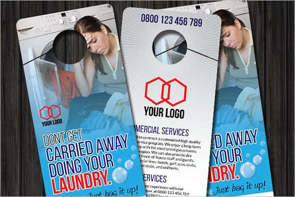Laundry Door Hanger Template