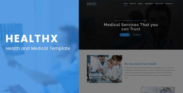 Medical pharma Bootstrap template