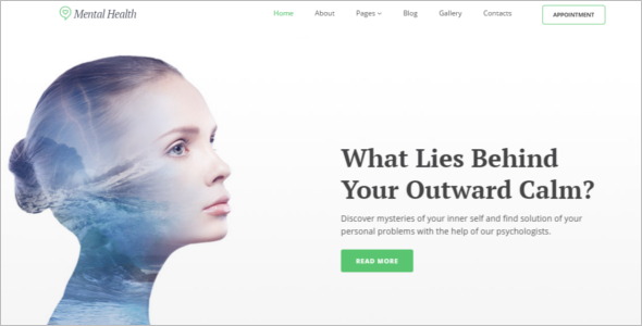 Mental Health Joomla Template