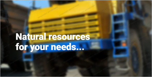 Minimal Construction Business Website Template