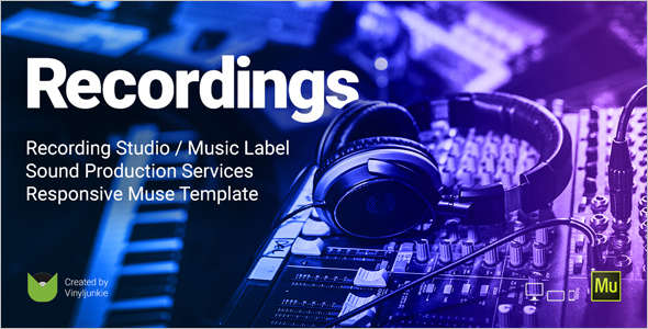 Miscellaneous Studio Website Template