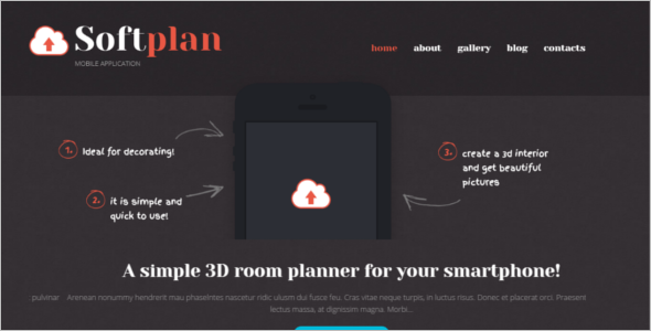Mobile Apps Promotion WordPress Template