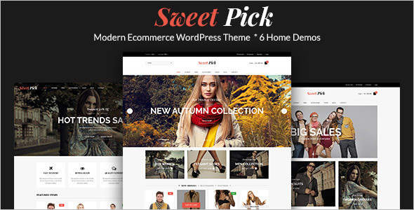 Modern E-commerce WordPress Theme