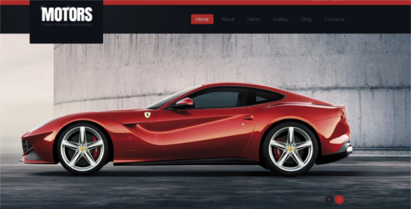 Motor Car Racing Joomla Template