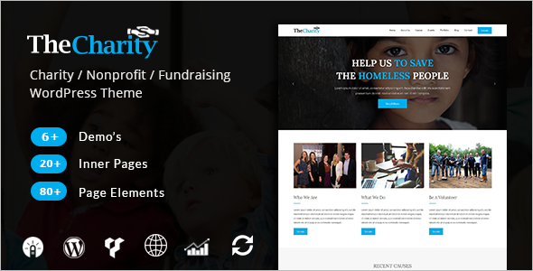 Nonprofit Fundraising WordPress Theme