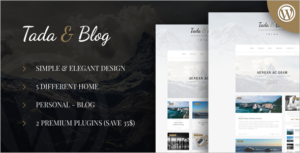 Personal WordPress Template