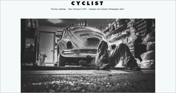 Photography Free WordPress Template