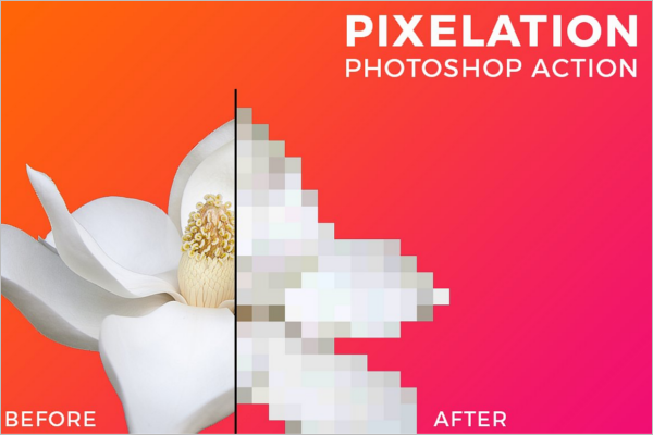 Pixel Art Photoshop Design