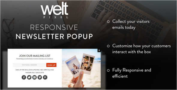 Pixel Mobile Newsletter Template